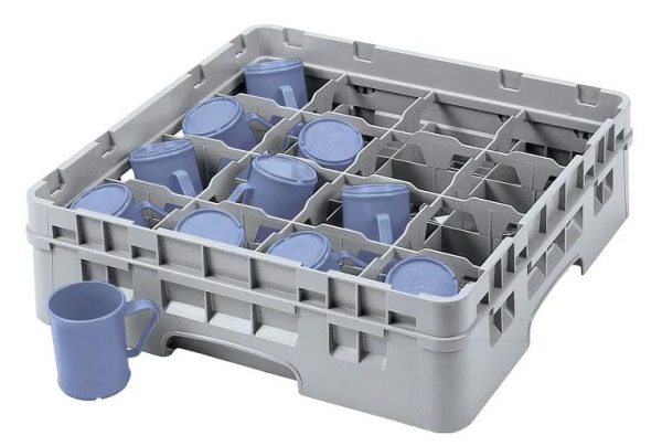 Cambro 16C414 16 Bölmeli Bardak Basketi H:10,7 cm