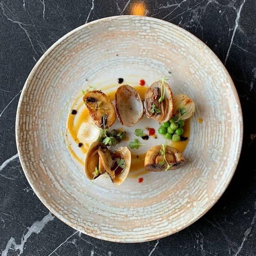 Bonna Porselen Patera Gourmet Düz Tabak 30 cm 6'lı