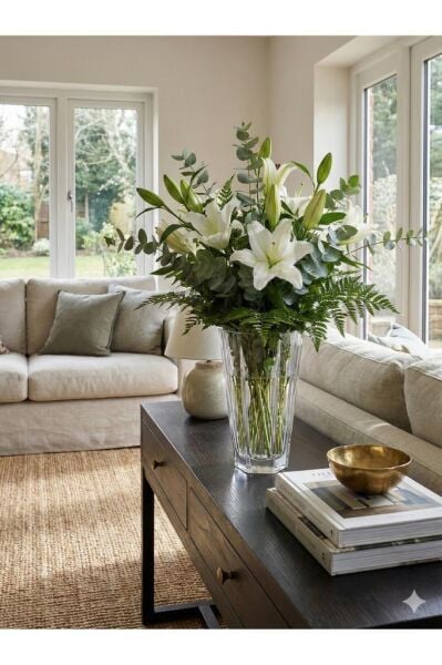 Paşabahçe Nude 68129 Reflection Dekoratif Kristal Vazo