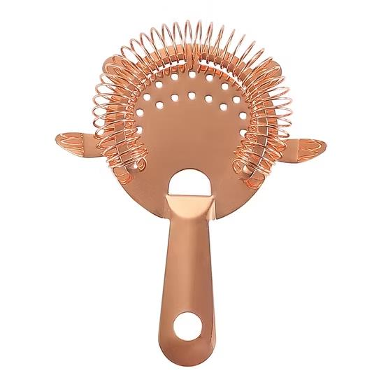 Globy Bar Kokteyl Süzgeci Bakır