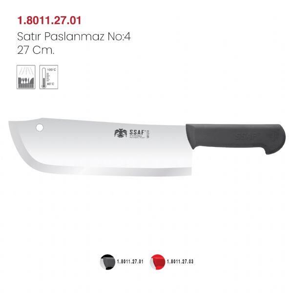 SSAF Paralama Paslanmaz Satır No.4 27 cm