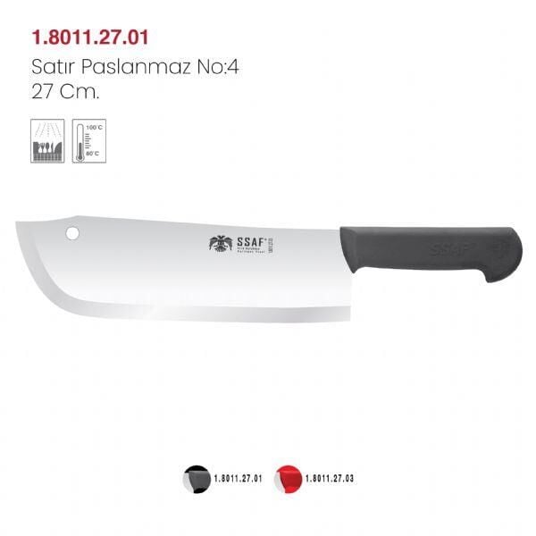 SSAF Paralama Paslanmaz Satır No.4 27 cm