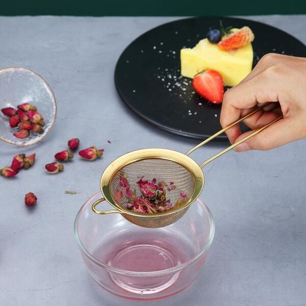 Globy Bar Süzgeci Altın