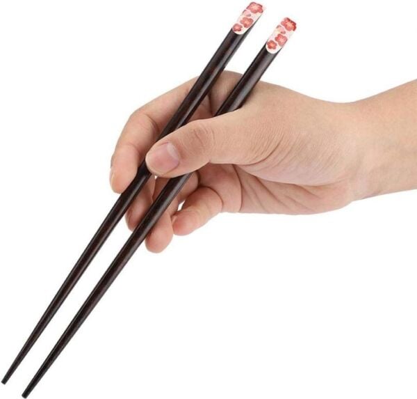 Globy Ahşap Chopstick, Çin Çubuğu 22 cm 5'li