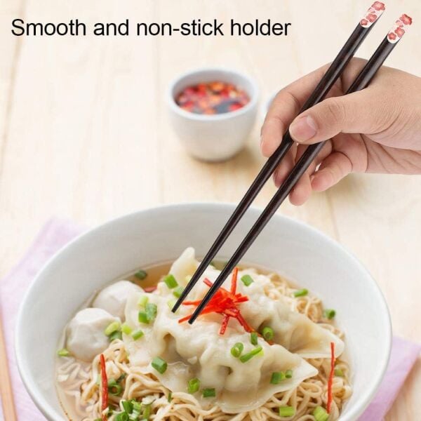 Globy Ahşap Chopstick, Çin Çubuğu 22 cm 5'li