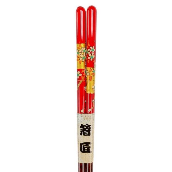 Globy Ahşap Chopstick, Çin Çubuğu 22 cm 5'li