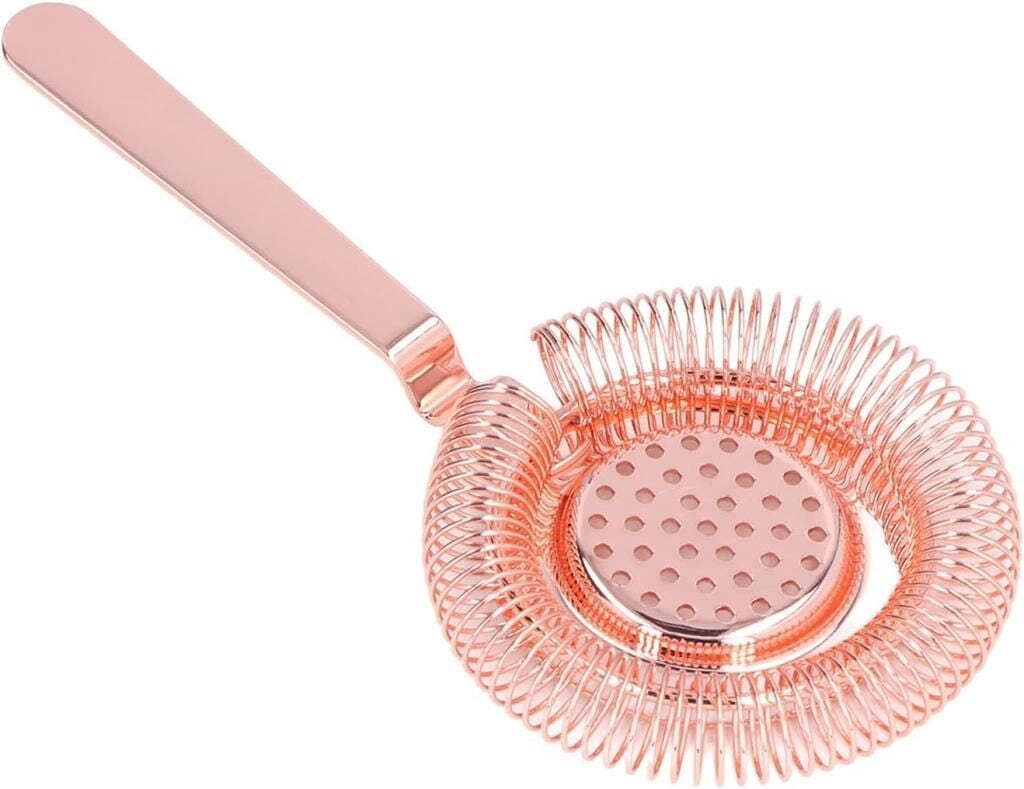 Globy Kokteyl Süzgeci Bakır