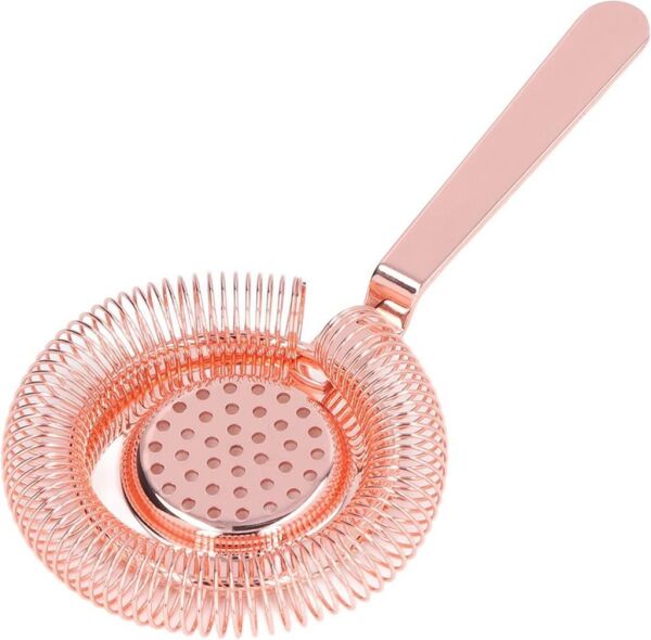 Globy Kokteyl Süzgeci Bakır