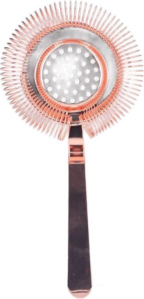 Globy Kokteyl Süzgeci Bakır