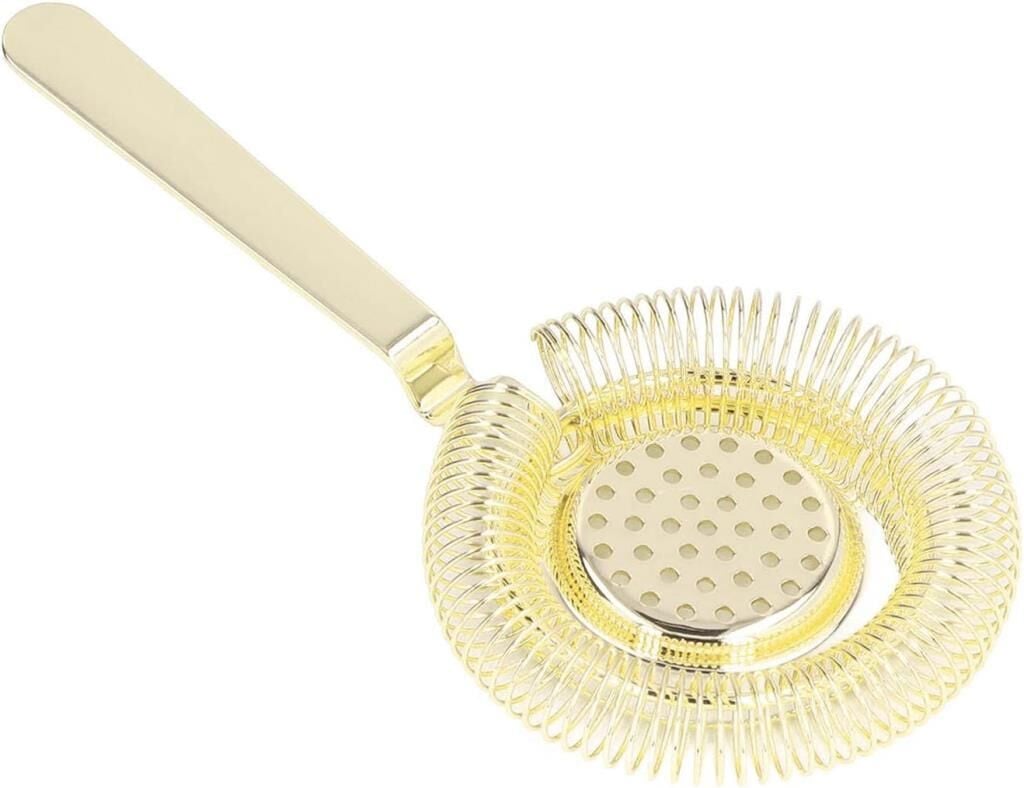 Globy Kokteyl Süzgeci Altın