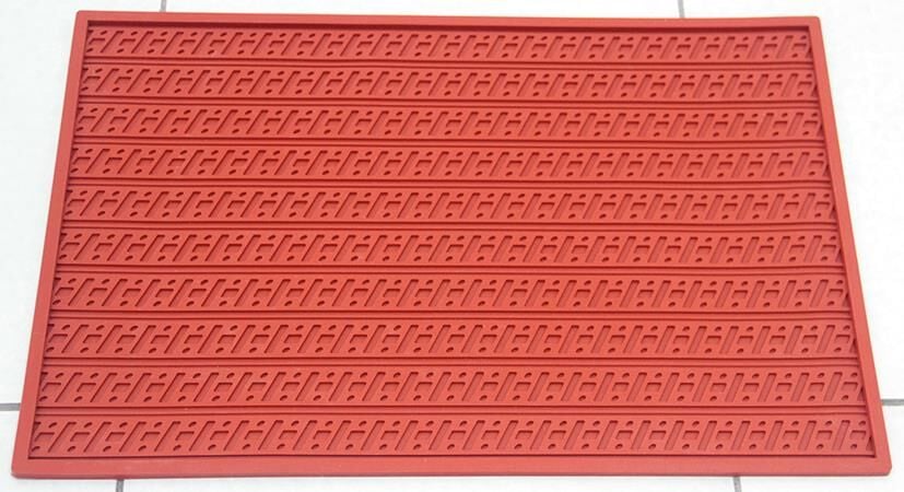 Globy Silikon Yan Dekor – Grafik Desenli Silpat 40x60 cm