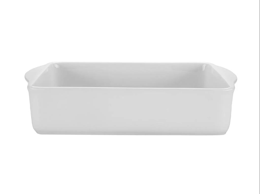 Porland Beyaz Fırın Kabı 38 cm