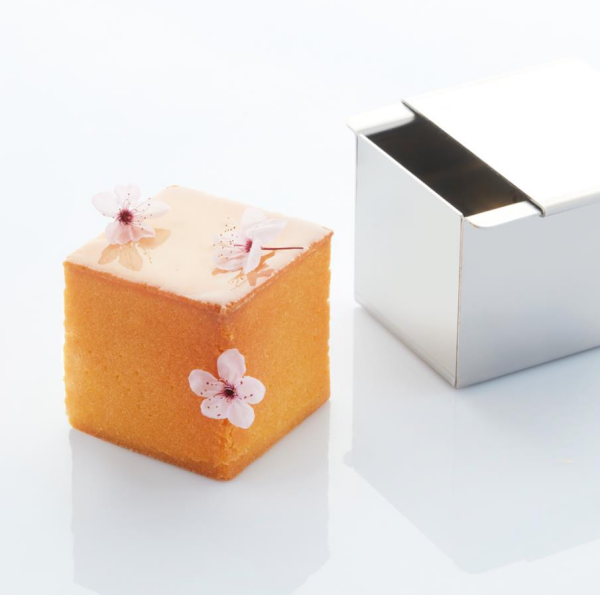 Martellato 30TC59 Cubo Paslanmaz Çelik Kek Kalıbı 7x7 cm