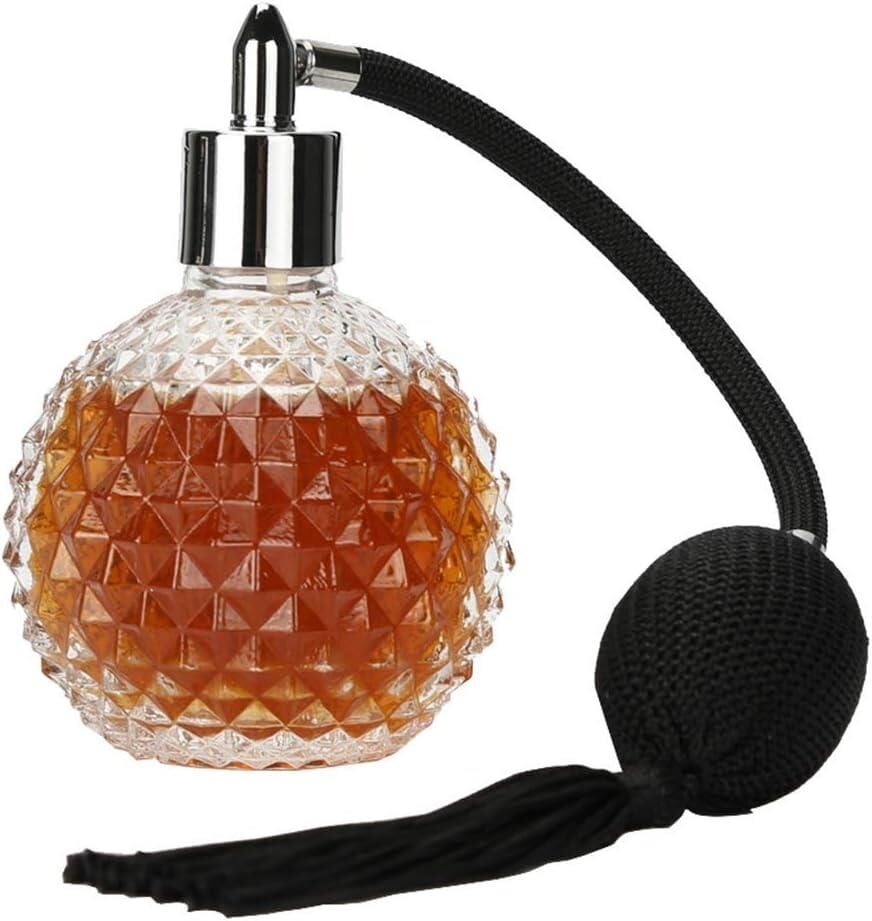 Globy Dekor Cam Parfüm Şişesi Atomizer