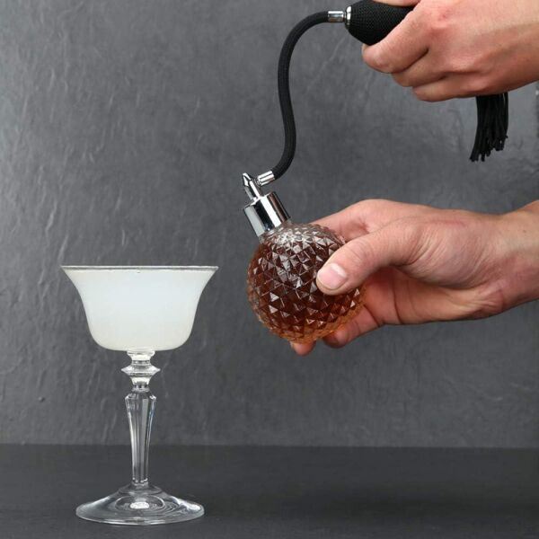 Globy Dekor Cam Parfüm Şişesi Atomizer