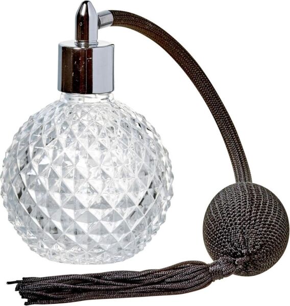 Globy Dekor Cam Parfüm Şişesi Atomizer