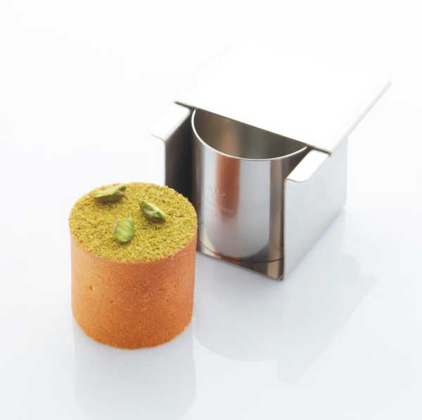 Martellato 30TC58  Paslanmaz Çelik Mini Silindir Kek Kalıbı 6 cm