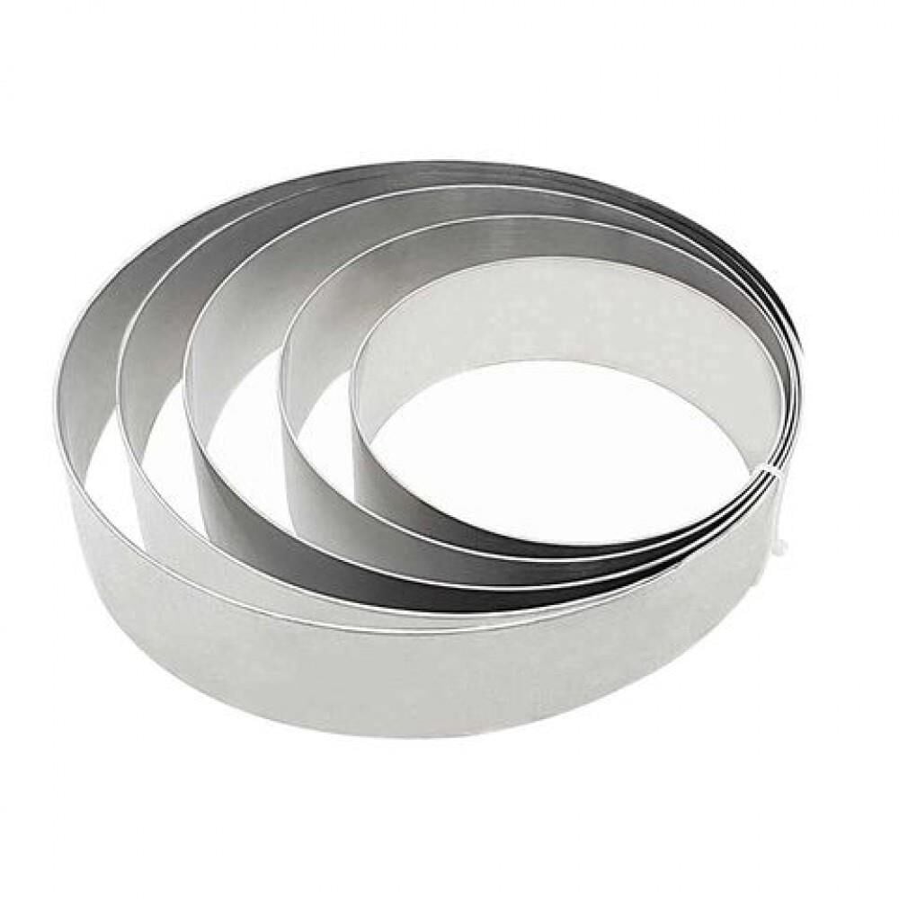 Krom Pasta Çemberi 20x5 cm