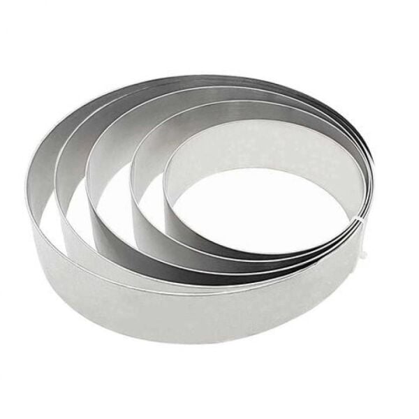 Krom Pasta Çemberi 20x5 cm