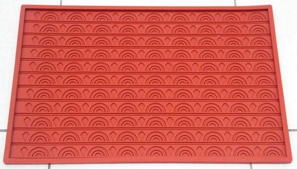 Globy Silikon Yan Dekor – Yarım Ay Desenli Silpat 40x60 cm