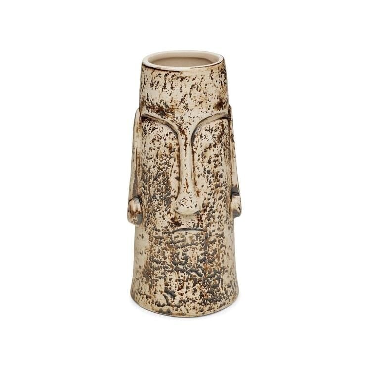 Globy Totem Tiki Mug Kupa Açık Kahverengi