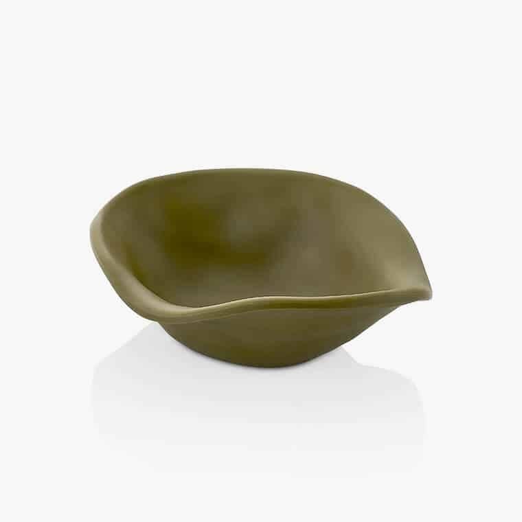 Külsan Thermoset Terra Poti Kase,Teşhir Kase 15.2x13 cm, Haki