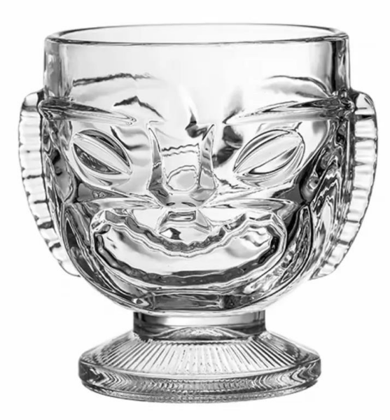 Globy Vanuatu Tiki Cam Füme Tiki Mug Kupa