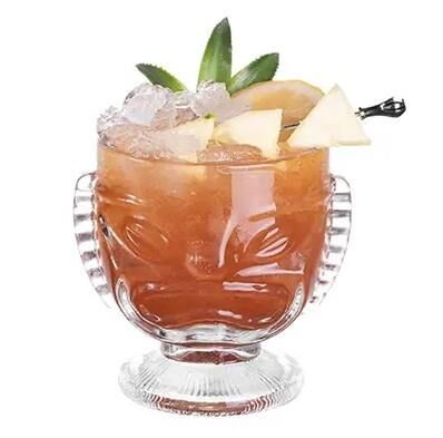 Globy Vanuatu Tiki Cam Füme Tiki Mug Kupa