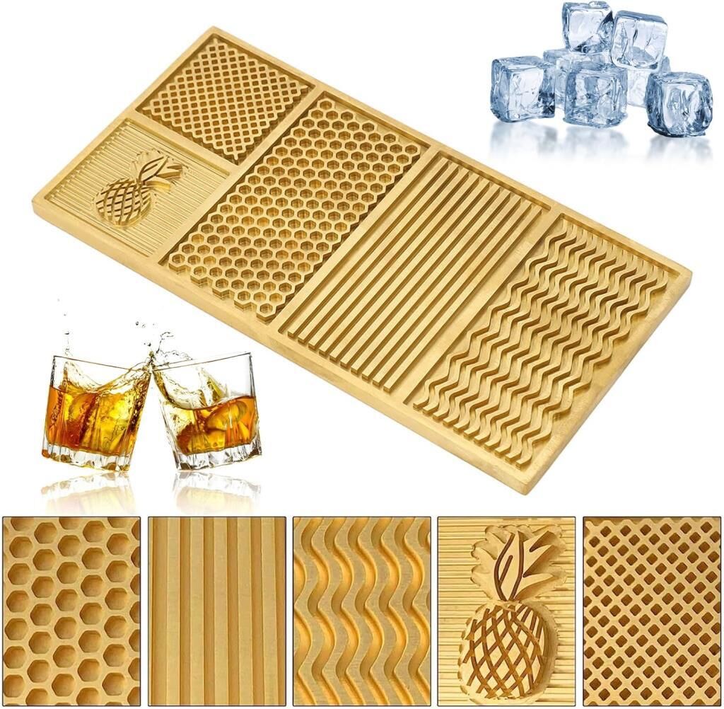 Globy Buz Şekillendirici Kalıp Altın