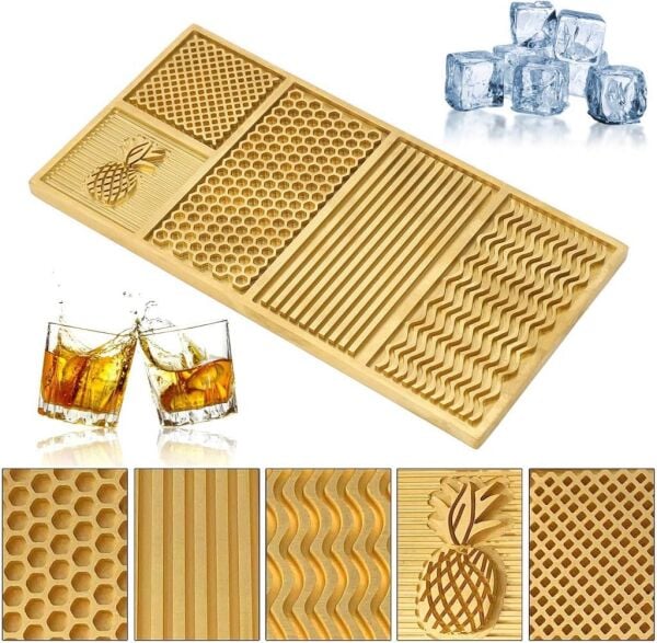 Globy Buz Şekillendirici Kalıp Altın