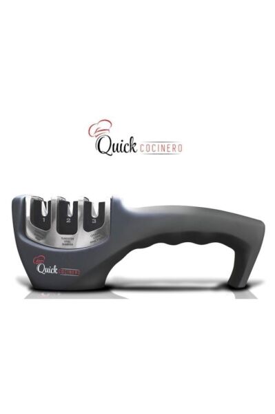 Quick Profesyonel Bıçak Bileme Aparatı Lüx Model 3'lü