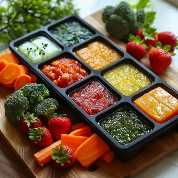 Globy Silikon Dikdörtgen Buz Kalıbı 8’li Siyah