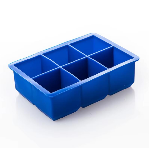 Globy Kare Buz Kalıbı 6’lı Mavi