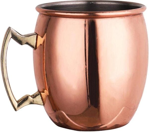 Globy Moscow Mule Kupa Bakır Gövde, Altın Kulp