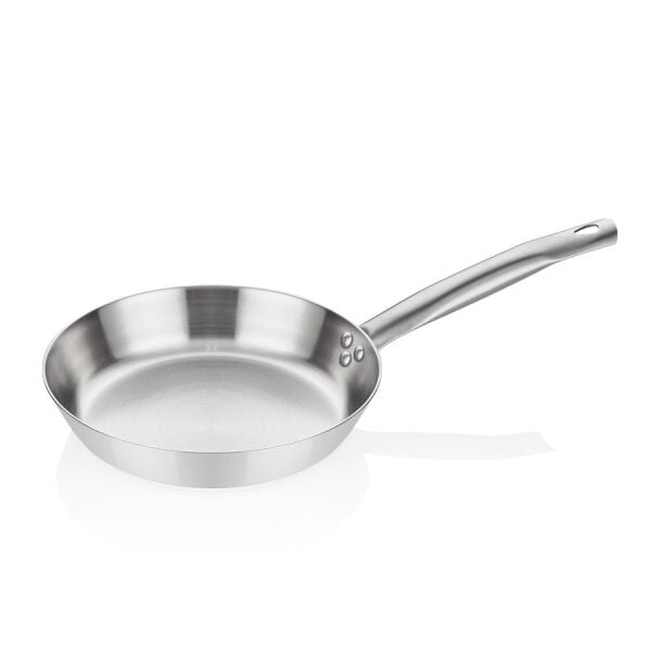 Altınbaşak Multi Metal İndüksiyon Yayvan Çelik Tava, 30 cm