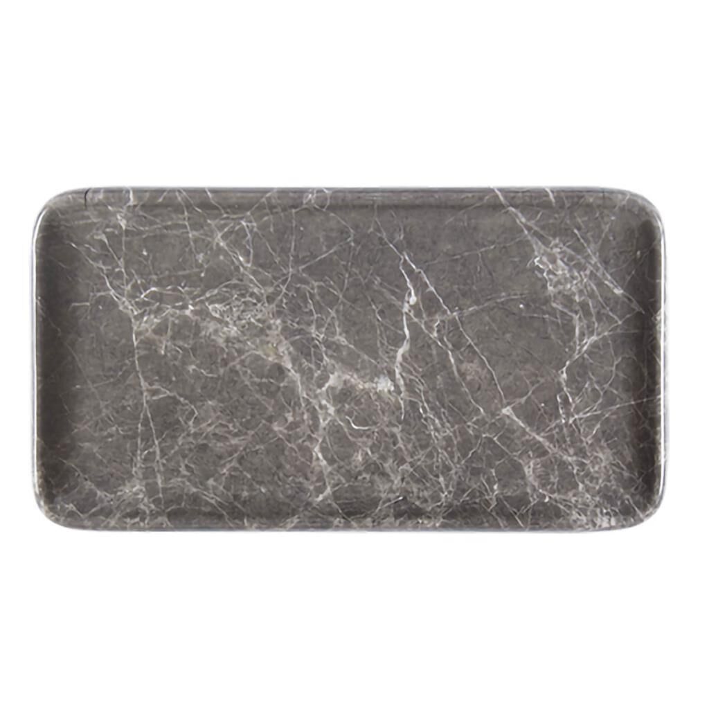 Bonna Porselen Melamin Teşhir Tabak Kahverengi GN 1/3 4 Adet