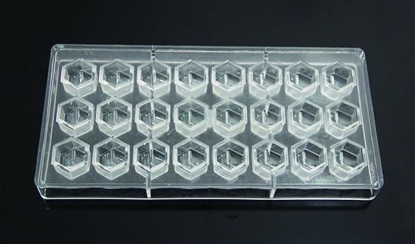 Globy Polikarbon Çikolata Kalıbı 26x23x16 mm