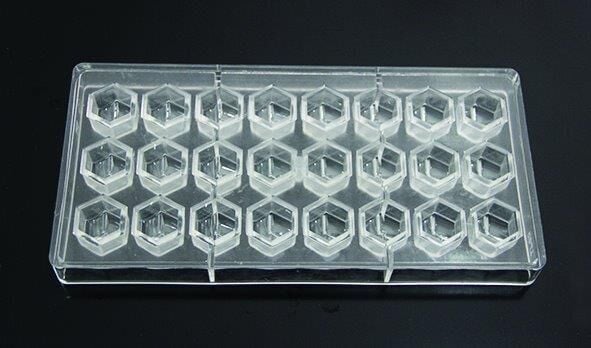 Globy Polikarbon Çikolata Kalıbı 26x23x16 mm