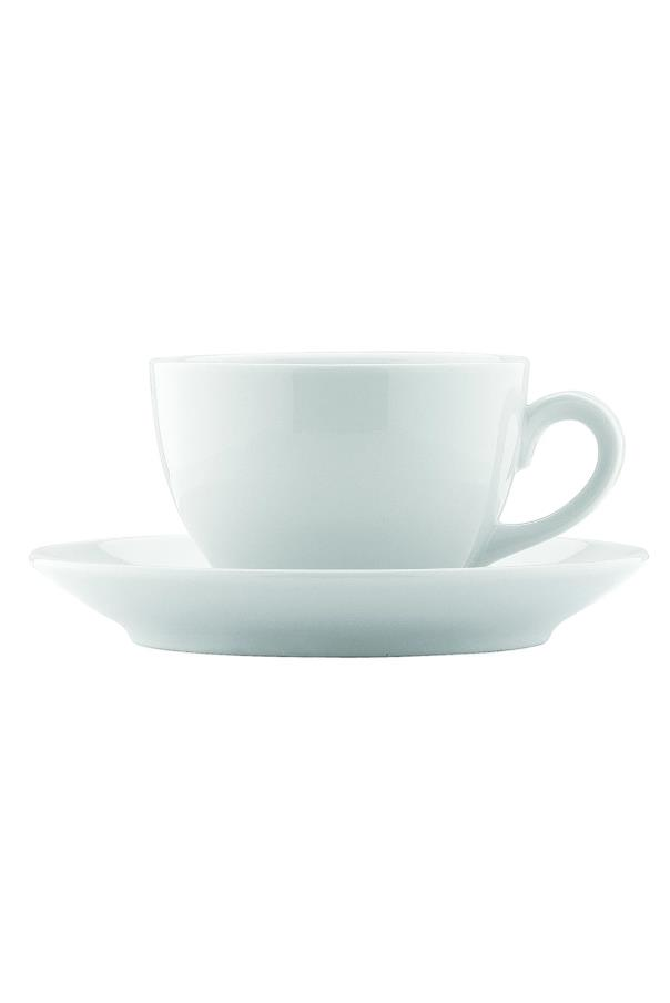 Kütahya Porselen Lima Çay Fincan Tabağı Dekorsuz 12’li