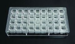Globy Polikarbon Çikolata Kalıbı 28x18x18 mm