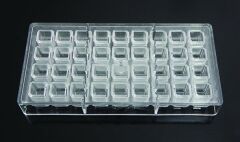 Globy Polikarbon Çikolata Kalıbı 28x18x18 mm