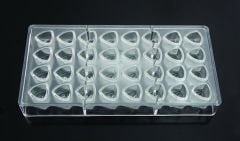 Globy Polikarbon Çikolata Kalıbı 28x22x21 mm