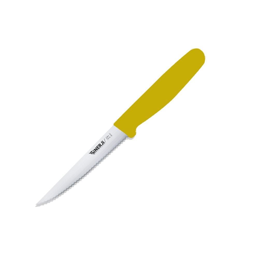Sinerji Silver Dişli Sebze Bıçağı 11 cm - Sarı