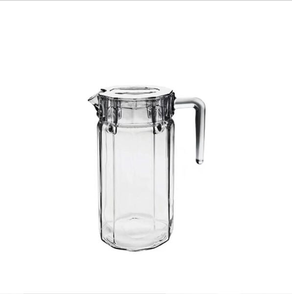 Paşabahçe 43274 Köşem Şeffaf Kapaklı Sürahi 1400 cc