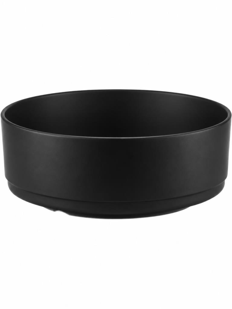 Porelin Gravity Yuvarlak Kase 24 cm Siyah
