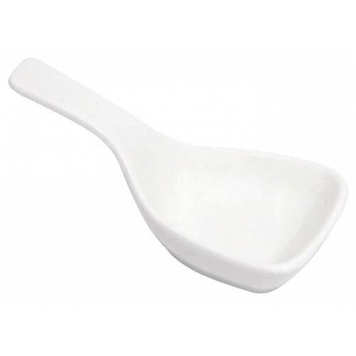Globy Porselen Çin Çorba Kaşığı, Porselen Tadım Kaşığı 6'lı