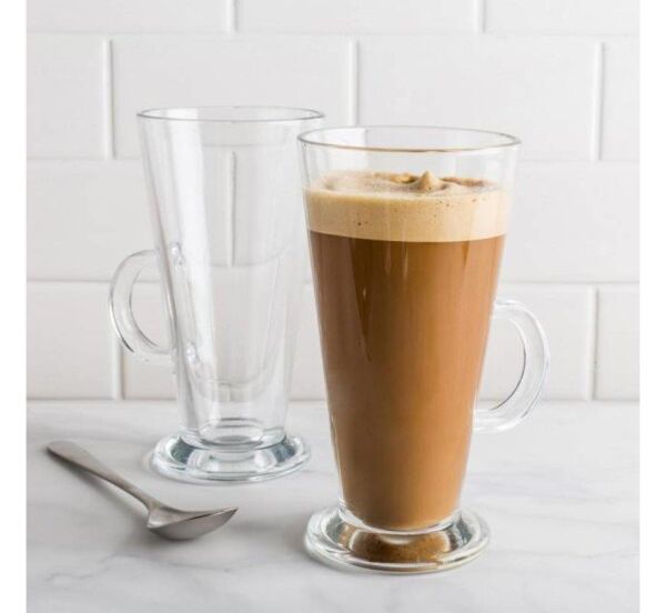 Paşabahçe 55861 Colombian Kulplu Bardak, Latte Bardağı 2'li