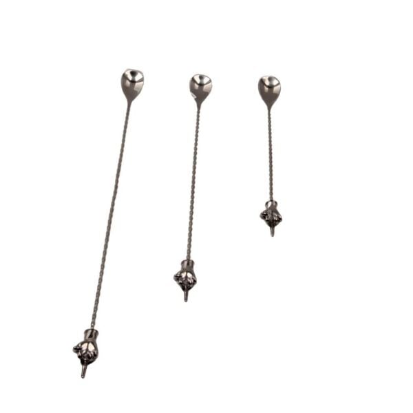 Globy Burgulu-Tek Parmak Bar Kaşığı 50 cm