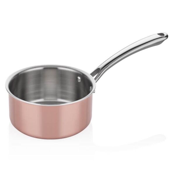 Altınbaşak İndüksiyon Kaçarola - Sos Tenceresi 14 cm, Bakır