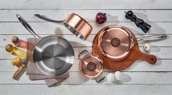 Altınbaşak İndüksiyon Kaçarola - Sos Tenceresi 14 cm, Bakır